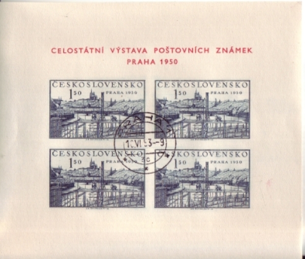0564 A Type J 34 - 10. VI. 1953 ● - 1950